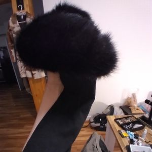 Vintage womens mink hat